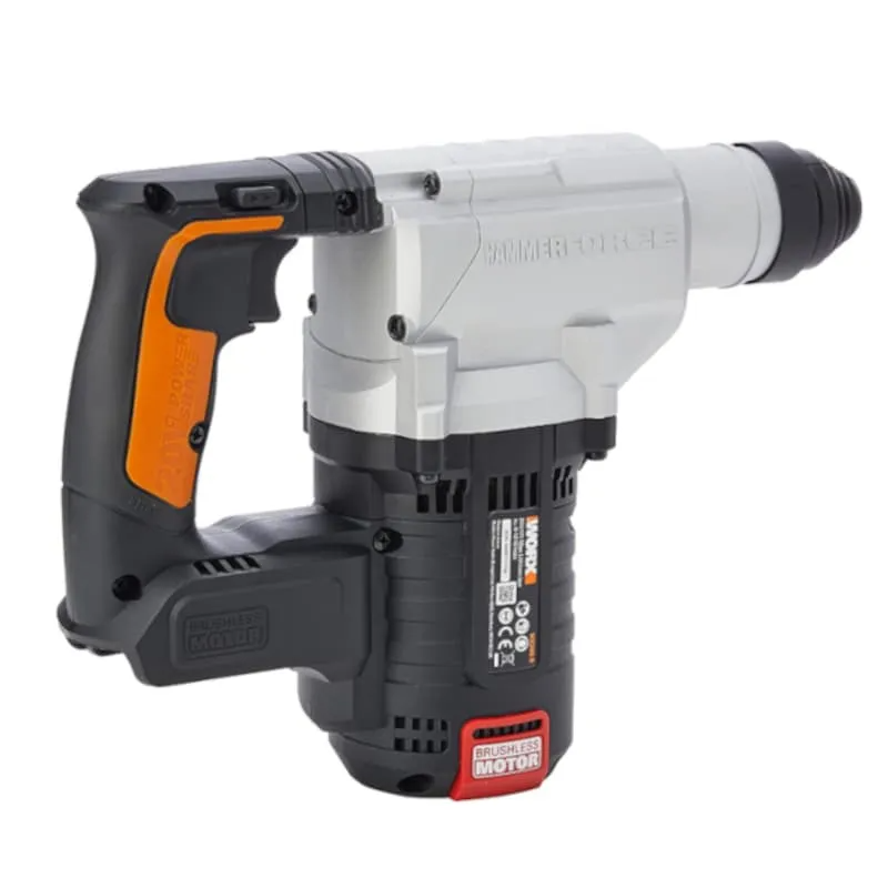 Перфоратор WORX WX380 20V 2,2 Дж бесщеточный аккумуляторный — детальное фото
